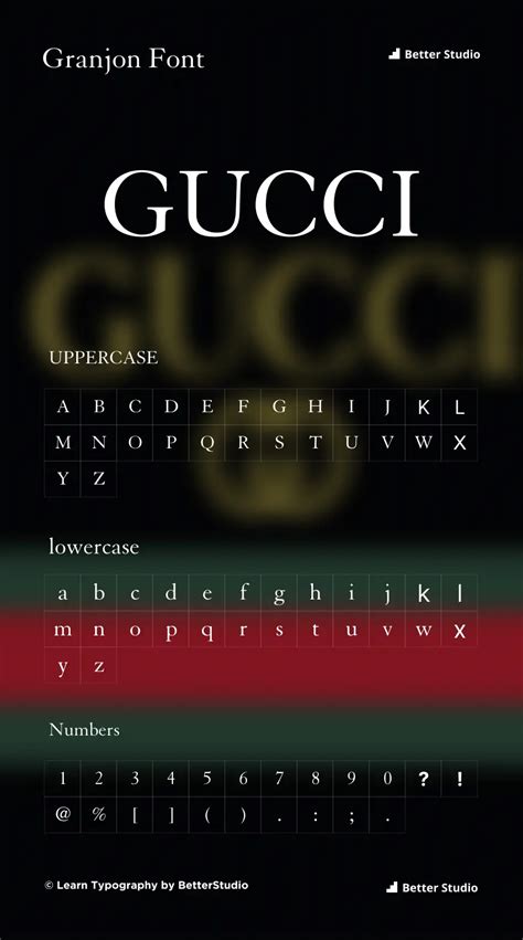 free gucci font